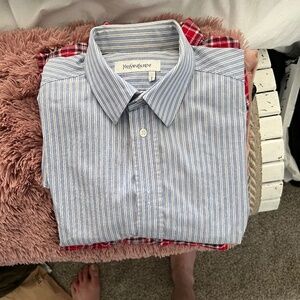Yves Saint Laurent French Cuff Button Down